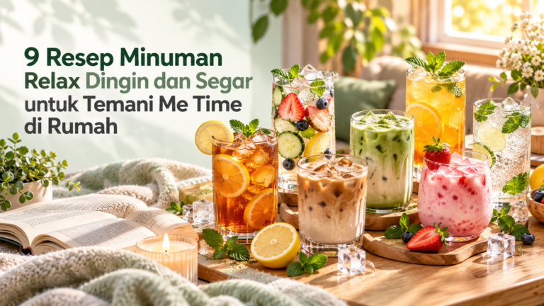 relax - 9 Resep Minuman Relax Dingin dan Segar untuk Temani Me Time di Rumah