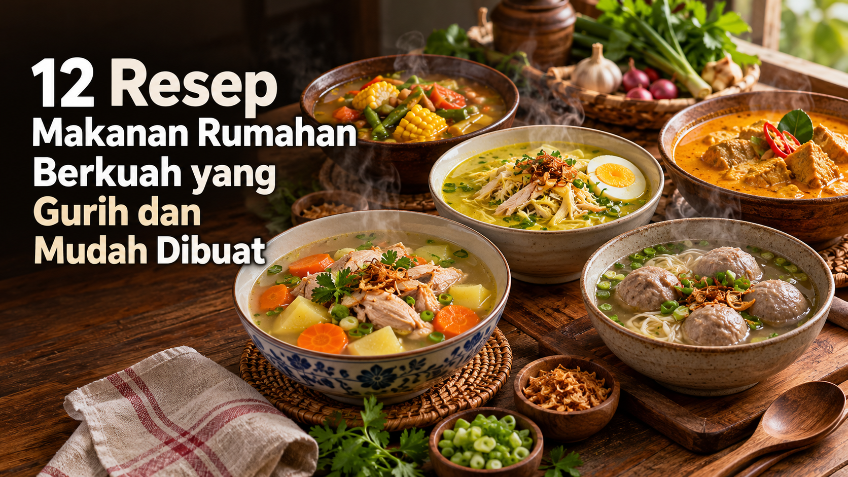 resep - 12 Resep Makanan Rumahan Berkuah yang Gurih dan Mudah Dibuat