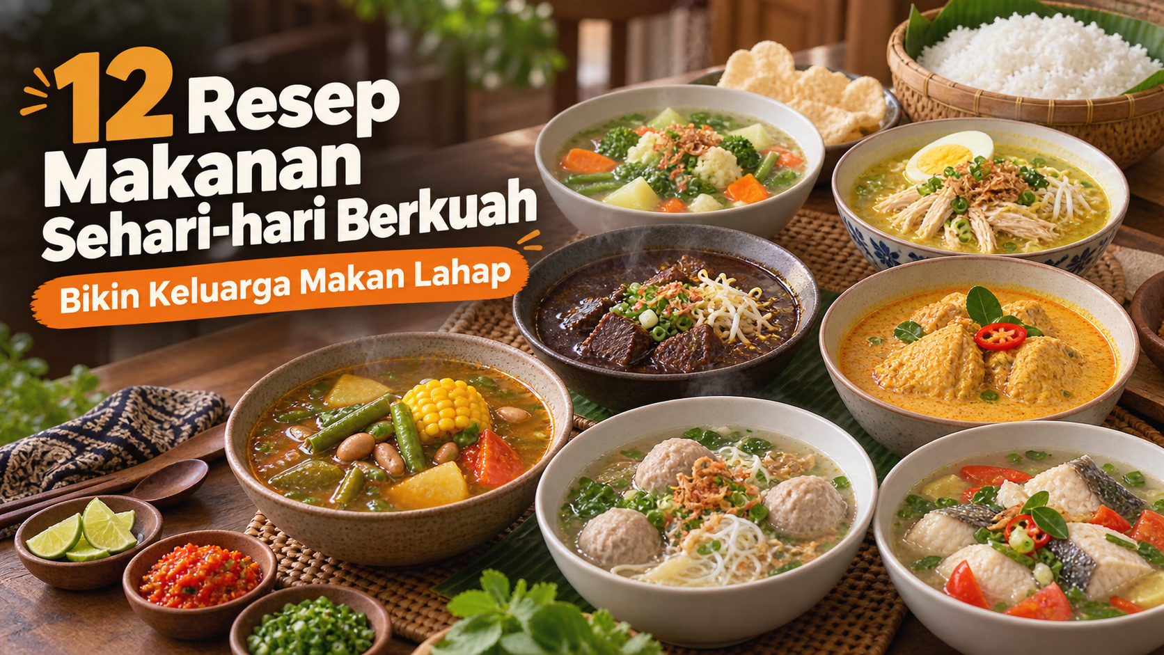 resep - 12 Resep Makanan Sehari-hari Berkuah, Bikin Keluarga Makan Lahap