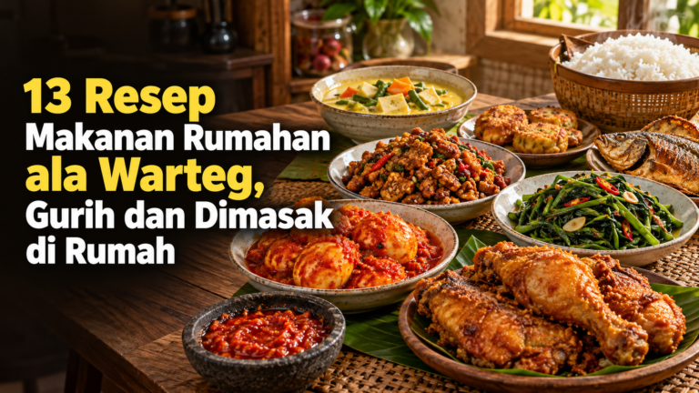resep - 13 Resep Makanan Rumahan ala Warteg, Gurih dan Dimasak di Rumah