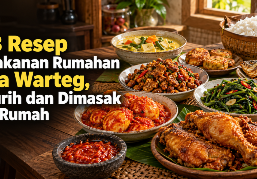 resep - 13 Resep Makanan Rumahan ala Warteg, Gurih dan Dimasak di Rumah