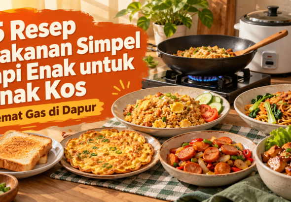 resep - 15 Resep Makanan Simpel tapi Enak untuk Anak Kos, Hemat Gas di Dapur