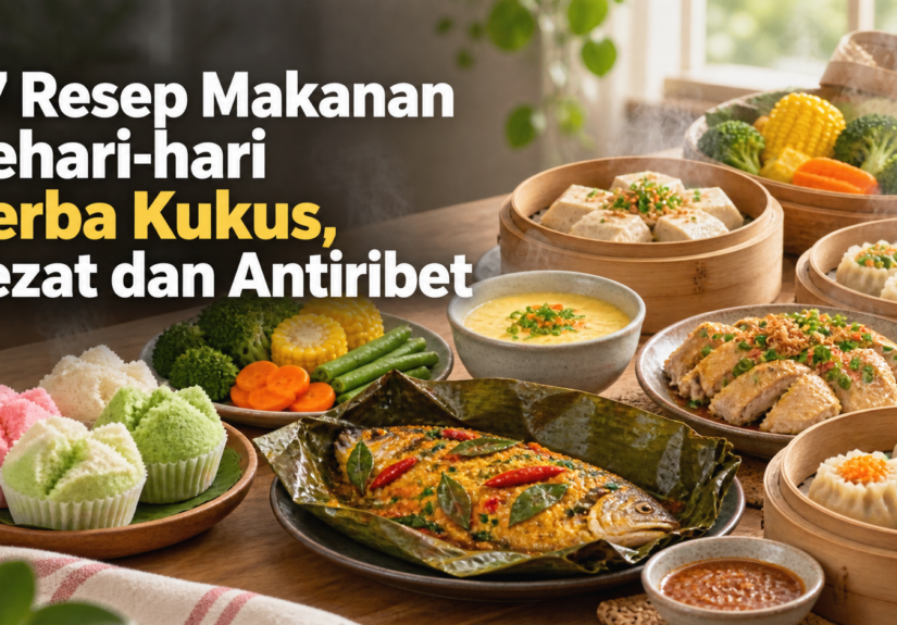 resep - 17 Resep Makanan Sehari-hari Serba Kukus, Lezat dan Antiribet