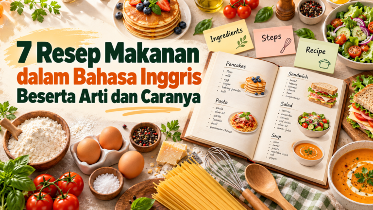 resep - 7 Resep Makanan dalam Bahasa Inggris Beserta Arti dan Caranya