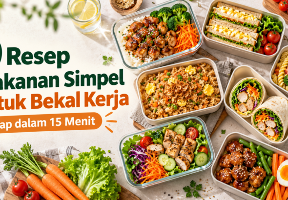 resep - 9 Resep Makanan Simpel untuk Bekal Kerja, Siap dalam 15 Menit