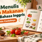 resep - Cara Menulis Resep Makanan dalam Bahasa Inggris, Ada Contohnya