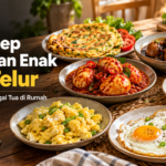 telur - 11 Resep Makanan Enak dari Telur, Praktis untuk Tanggal Tua di Rumah